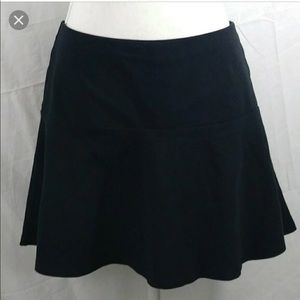 Express Black Skater Skirt